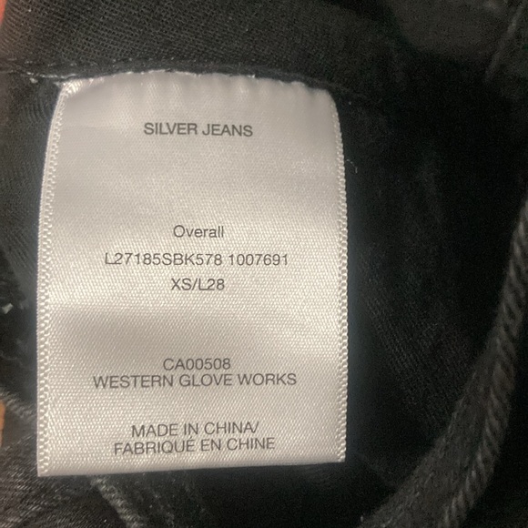 Silver Jeans Skinny Leg Overalls - Picture 5 of 5